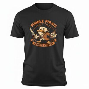 Puddle Pirate Semper Gumby Duck Unisex T-Shirt